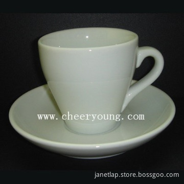 Coffee Cup and Saucer (CY-P571)